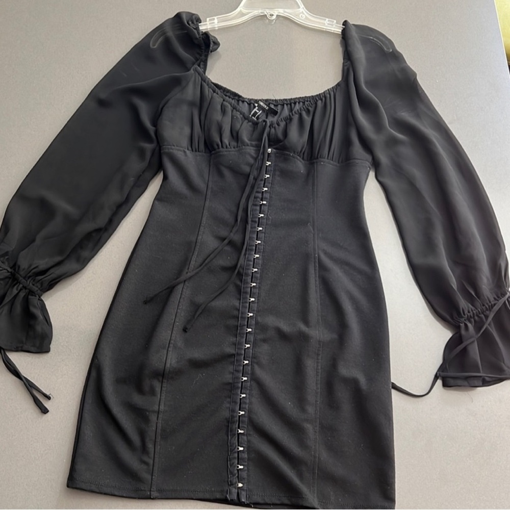 Black Corset Women's Dress